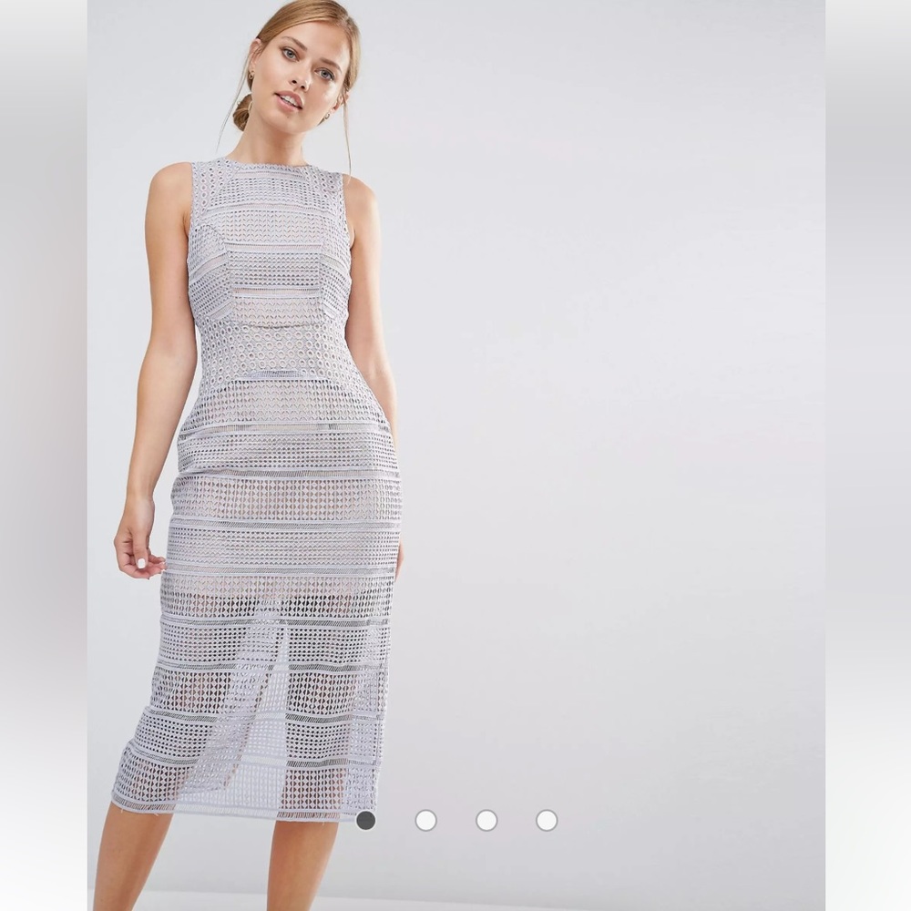 Keepsake Blue Eyelet Dress